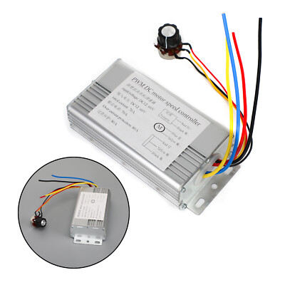 70A DC 12V-48V 4000W PWM Motor Drehzahlregeler Voltage Regulator Modul Regler