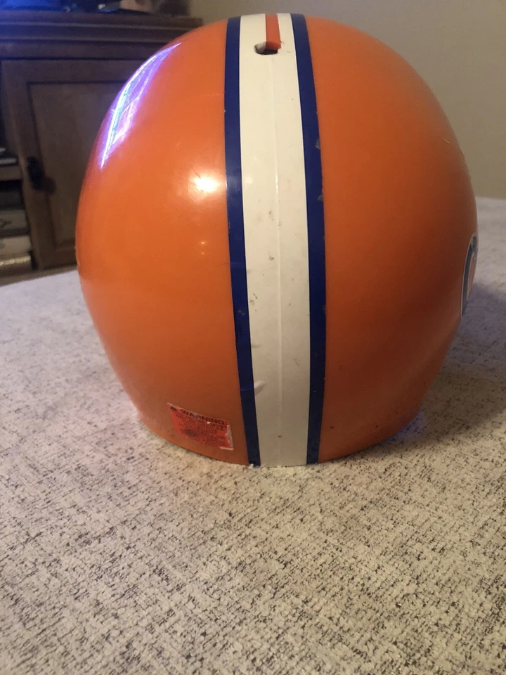 ВИНТАЖНЫЙ МОЛОДЕЖНЫЙ ФУТБОЛЬНЫЙ ШЛЕМ FLORIDA GATORS FRANKLIN РЕПЛИКА - Изображение 4 из 4