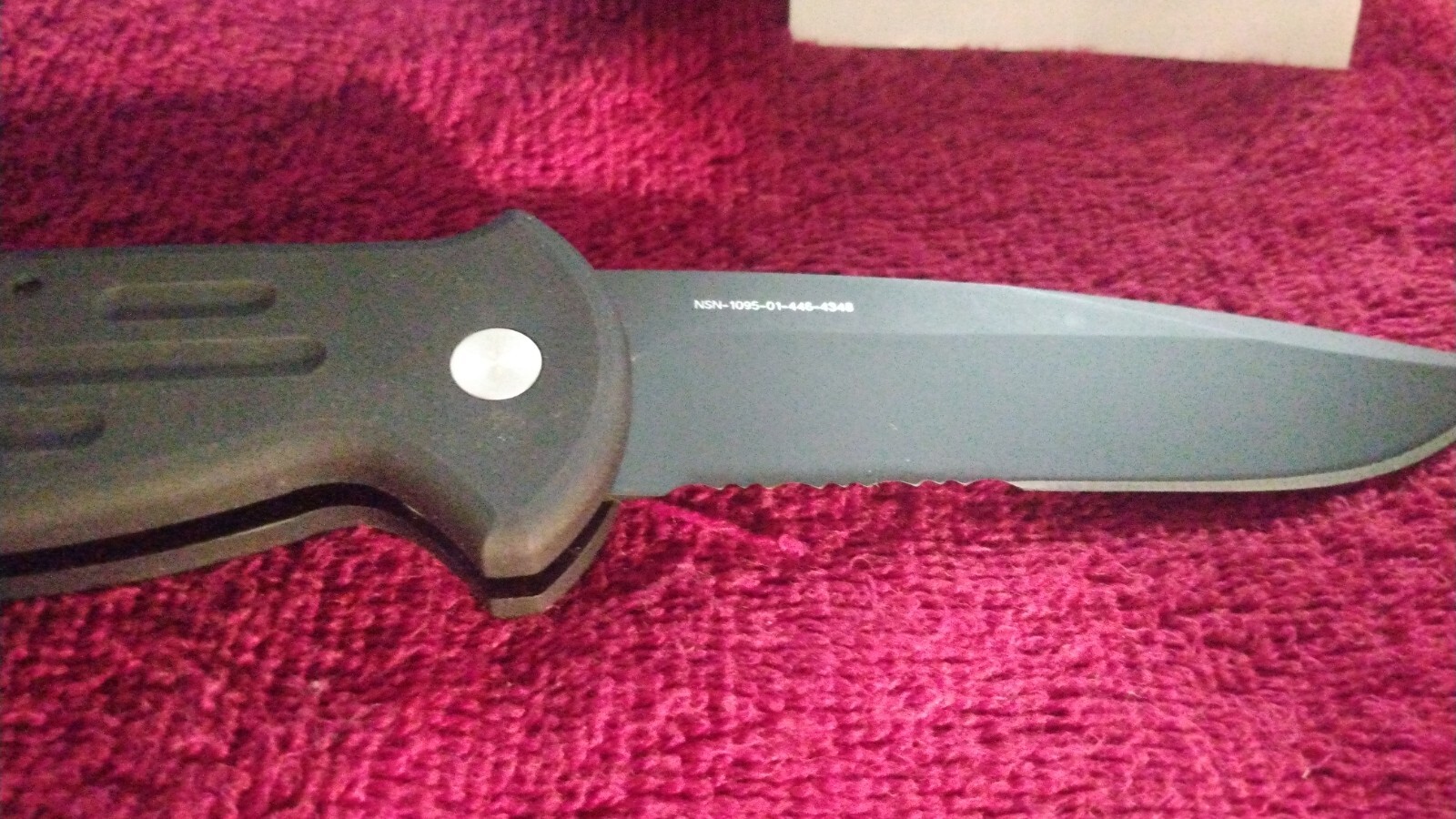 Benchmade lifesharp 9000 sbt pocket knife w/box, sheath and paperwork