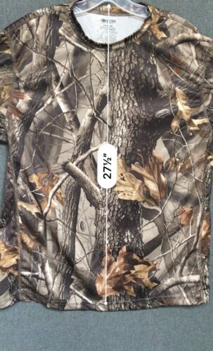 Outfitters Ridge Shirt Mens Sz L Realtree Hardwoods Camo Hunting Long Sleeve 3D - Picture 8 of 14