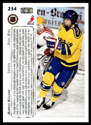 その他 Upper Deck Markus Naslund 1 of 1 markus naslund pittsburgh penguins 1995/96 upper deck