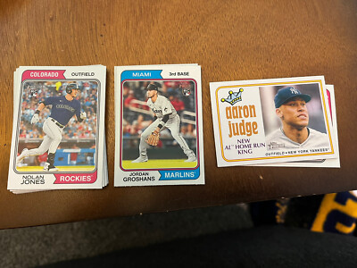 2023 Topps Heritage Cards #1-500 /Rookies/NAP/ You Pick / Complete your Set