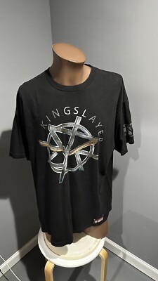 WWE Seth Rollins The Kingslayer Shirt 2XL Wrestling Burn It Down Authentic Wear