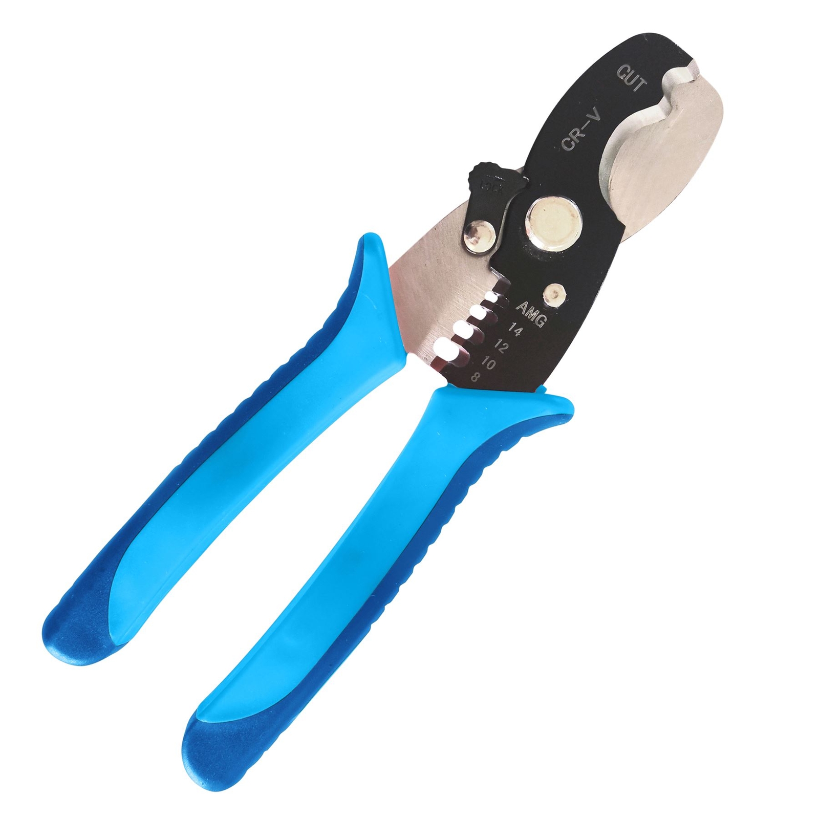 BlueSpot Cable Wire Stripper Plier Crimper Crimping Plier Cutter Tool 180mm 7""