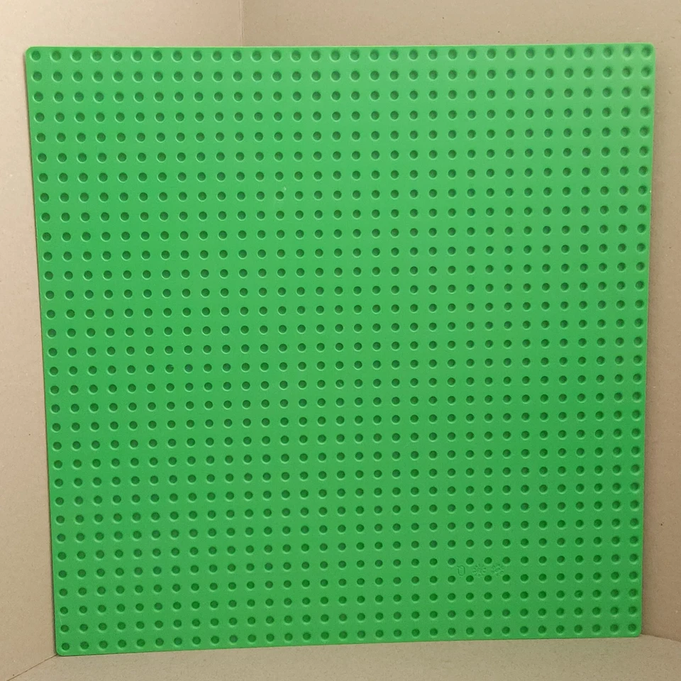 Placa base LEGO 32 x 32 verde brillante 1 pieza 3811 genuino sin usar, en caja usado 10 x 10 pulgadas Foto 2 de 4