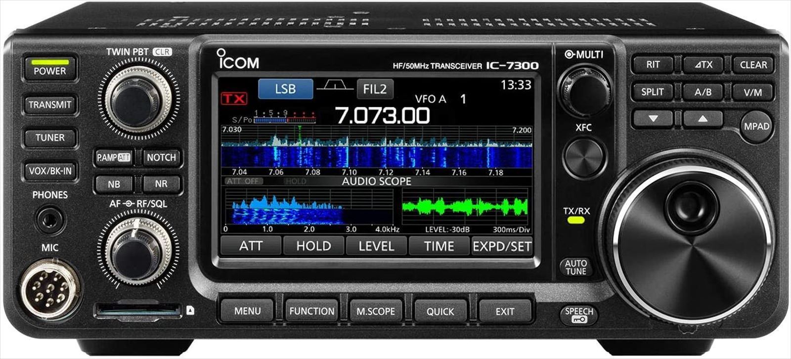 ICOM IC-7300 HF +50MHz SSB/CW/RTTY/AM/FM 100W Transceiver Japan 