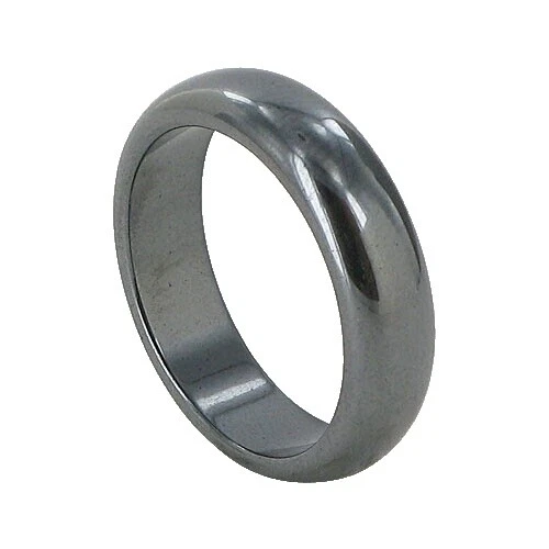 Anéis de Hematita preto pulseira para Homens