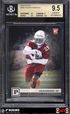 POP 1: Chase Edmonds RC BGS 9.5: 2018 Panini Rookie Card Gisto #335. rookie card picture