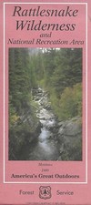 Map of Rattlesnake Wilderness & Nat'l Recreation Area, Montana, US Forest Servic