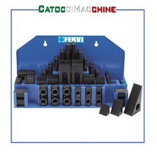 KIT STAFFAGGIO 58 PEZZI PER FRESA E TRAPANO FERVI K001/13   K001/14   K001/16  K