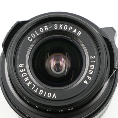 デジタルカメラ Voigtlander COLOR-SKOPAR 25mm F4 VM Near Mint ] Voigtlander Color-Skopar 25mm F4 P VM for Leica