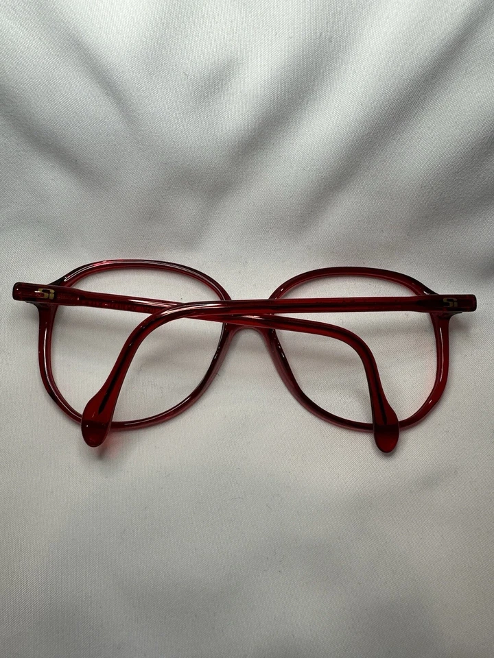 Novo Vintage César Inspiração Sazonal Armação de Óculos Vermelho Alemanha Militar - Imagem 4 de 4