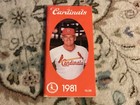 1981 MLB Saint Louis Cardinals Media Guide, Whitey Herzog on cover. — photo 1