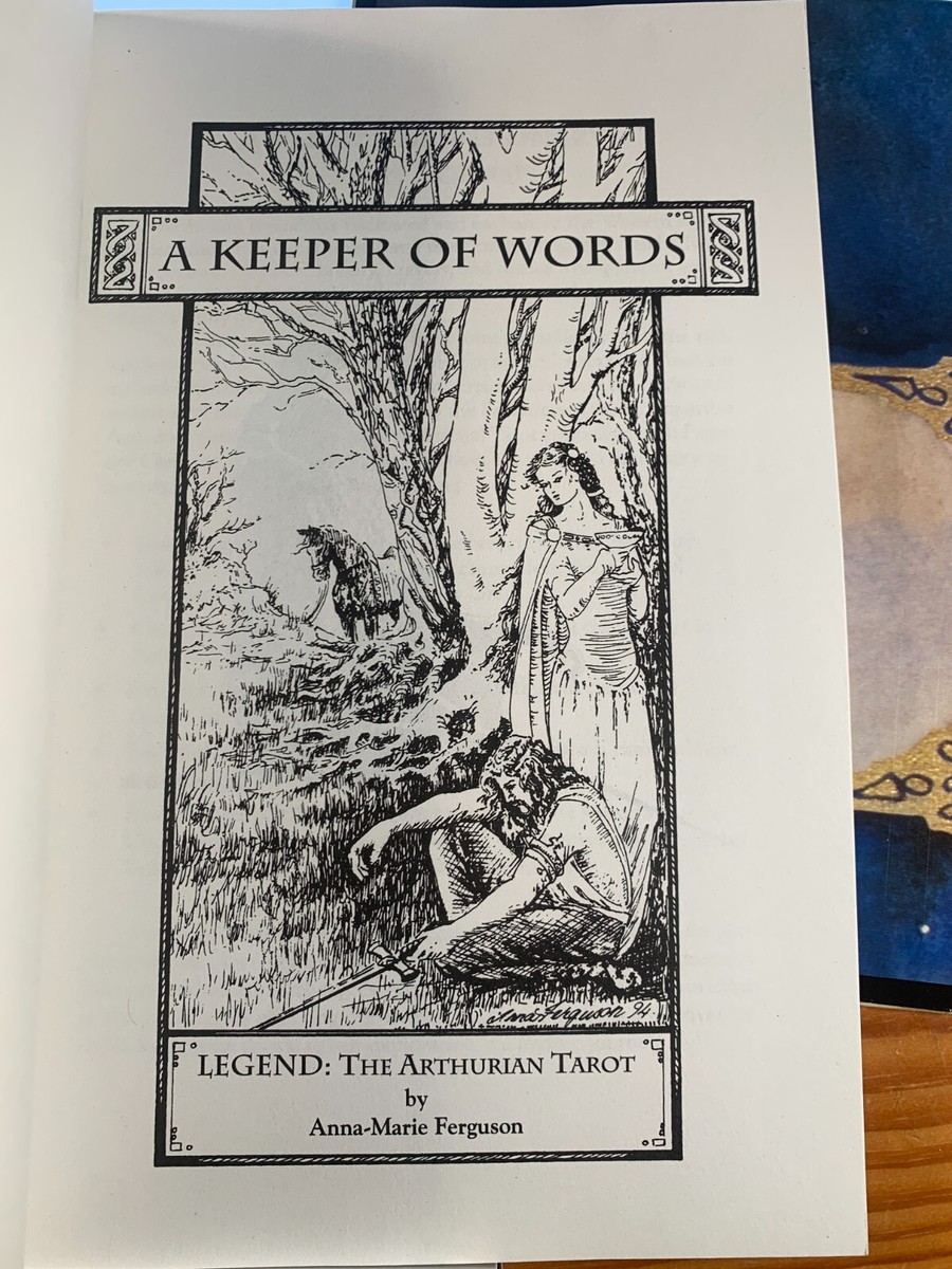 12月末にて終了☆絶版希少☆LEGEND THE ARTHURIAN TAROT Legend: The Arthurian Tarot: Ferguson, Anna-Marie