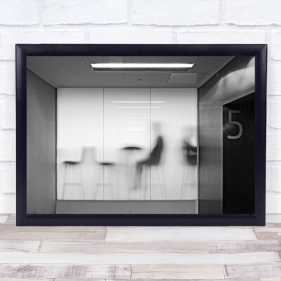 Close Encounters Of The Third Kind Tate Modern Shadow Person On Chair Art Print