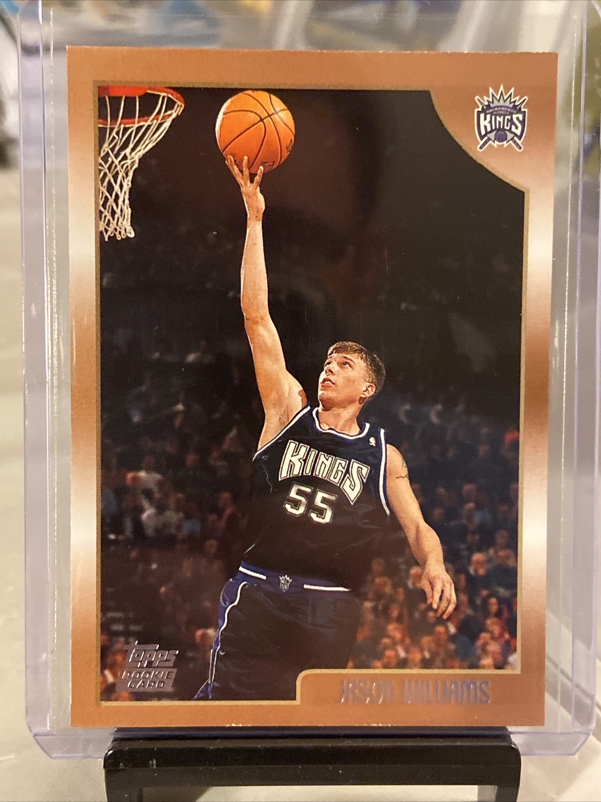 1998-99 Topps JASON WILLIAMS #153 RC Kings  Rookie Florida White Chocolate