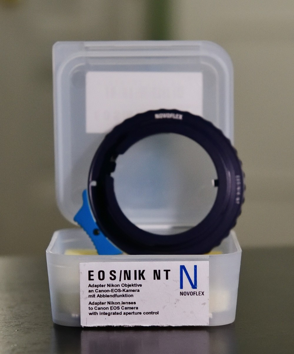 NOVOFLEX EOS/NIK-NT NikonF/G→CanonEOS（EF Novoflex EOS/NIK-NT Lens Adapter for Nikon G Type Lens to