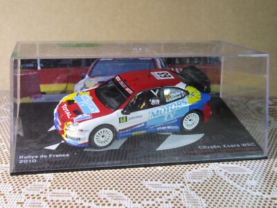 784X IXO Citroën Xsara WRC #68 Rallye Frankreich 2010 Y Müller + Box 1:43