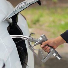 Electric Fuel Transfer Pump Self-priming Oil Diesel Pump 110V  Hoses  Nozzle