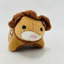 Chicco USA Artsana Lion Plush Figure Keyring Keychain Holder Safari Animal Hang