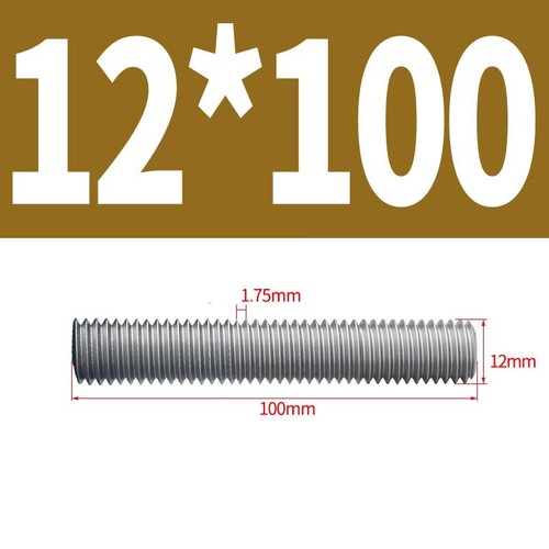 A2 Stainless Steel Threaded Rod Full Thread Studding Bar M10 M12 M14 M16 M18 M20 - Picture 43 of 133