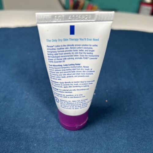 Melaleuca Renew Intensive Skin Therapy Moisturizing Lotion 1 Oz - Picture 2 of 2