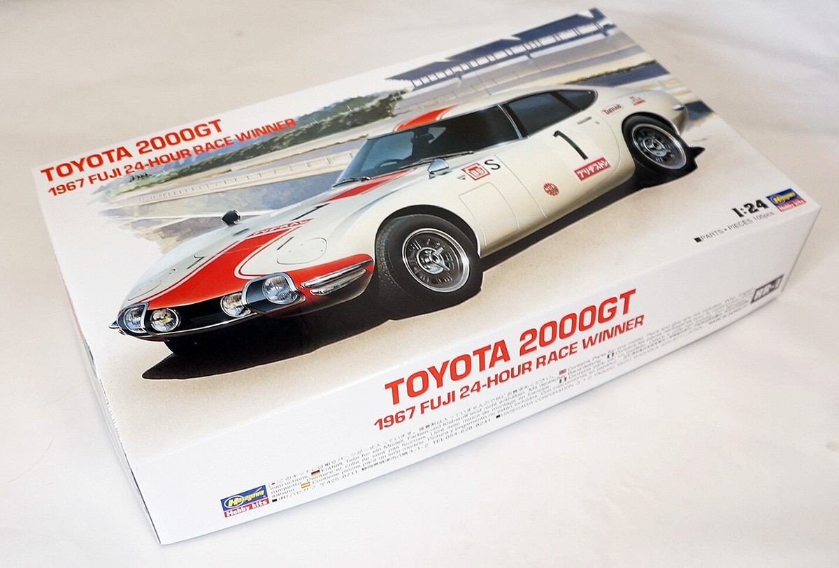 HASEGAWA 1/24 Toyota 2000GT 1967 Fuji 24-hour Race Winner HR HASEGAWA 1/24 Toyota 2000GT 1967 Fuji 24-hour Race Winner HR