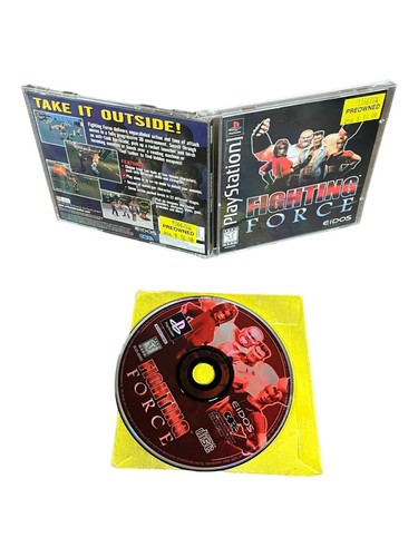 Sony PlayStation 1 PS1 CIB Complete TESTED Fighting Force 1997 BL