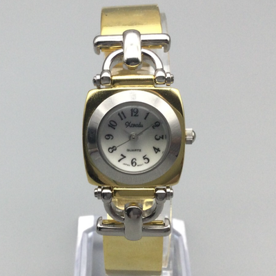 Xanadu Watch Women 22mm Gold Silver Tone Round Dial New 