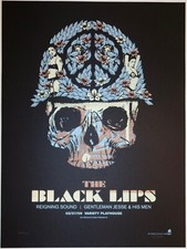 2009 The Black Lips - Atlanta Silkscreen Concert Poster s/n by Methane