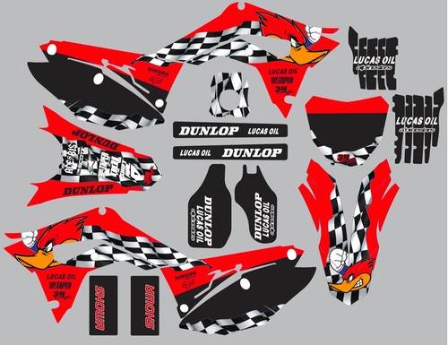 Graphic kit for Honda CRF250 CRF 250 2018 2019 decal Woody woodpecker racing - Foto 1 di 3