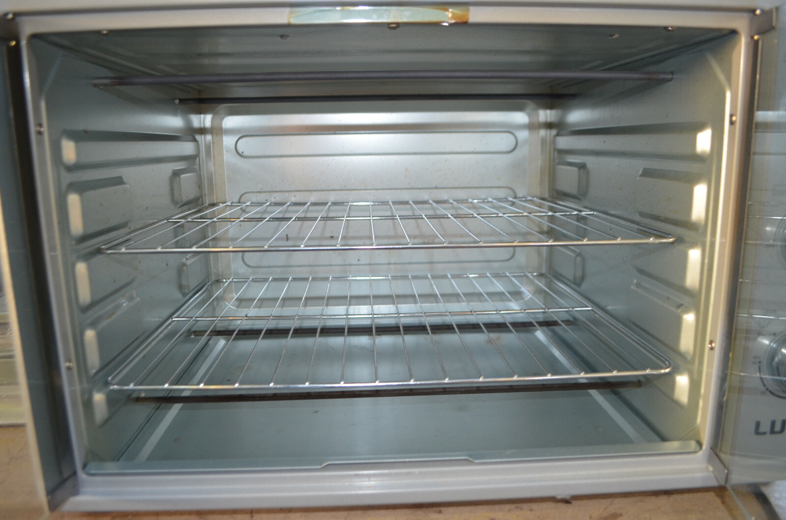 Luby GH55H Large Toaster Oven Countertop French Door Designed eBay