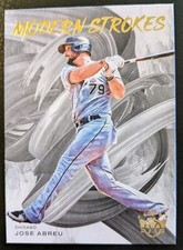 2022 Panini Diamond Kings Baseball Jose Abreu Modern Strokes #MS-9 White Sox