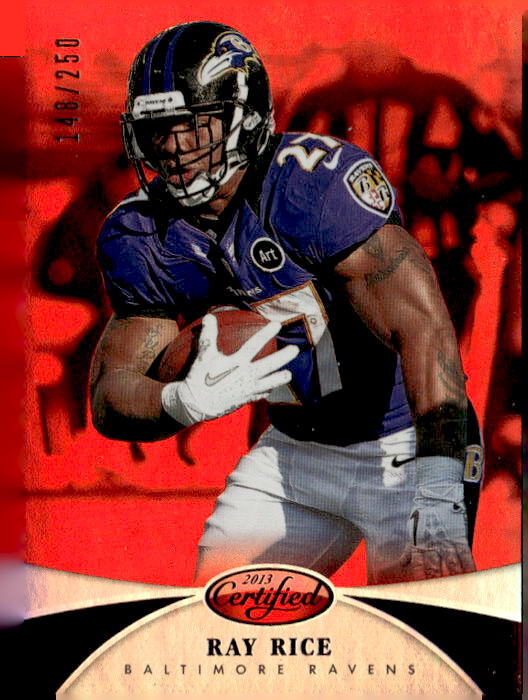 2013 Panini Certified #4 Ray Rice Mirror Red #/250