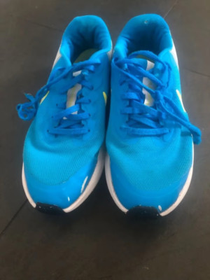Nike Star Runner 3 GS , blau/weiß , Größe 36