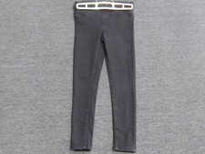 Levis Pull On Jeggings Girls Size 7 Black Skinny Straight