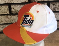 TIDE RACING Team Swirl Embroidered NASCAR Cap Colorblock Made USA Snapback Hat