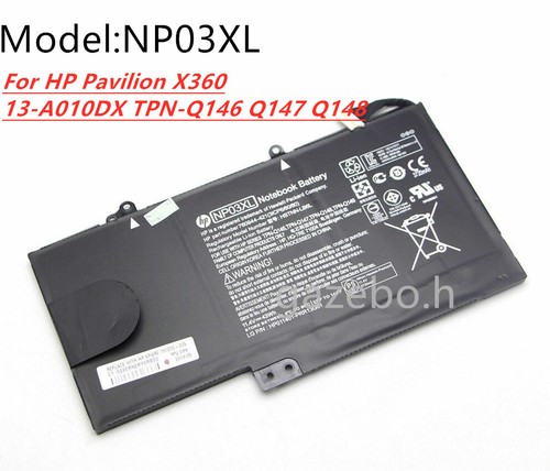 Original 43Wh Battery NP03XL For HP Pavilion X360 13-A010DX TPN-Q146 Q147 Q148