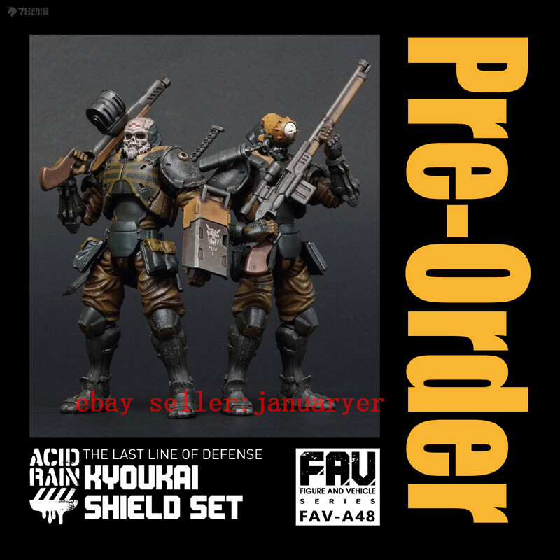 Perfect Ori Toy 1/18 Fav-A48 Acid Rain World Kyoukai Shield Set