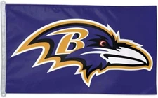 Ravens Flag 3X5 Baltimore Raven Banner NFL American Football Fast USA Shipping
