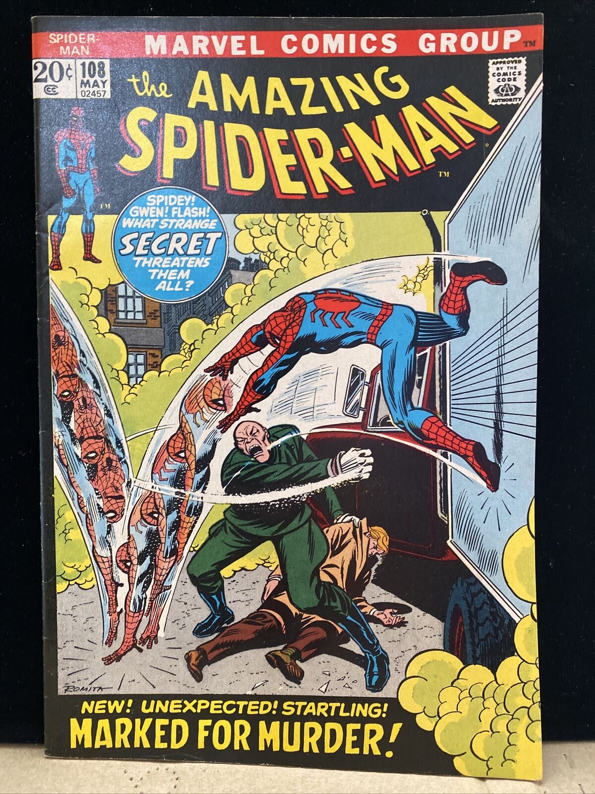 Amazing Spiderman #108 Very Fine  Condition Zaskakująca wyjątkowa wartość, zapewnienie jakości