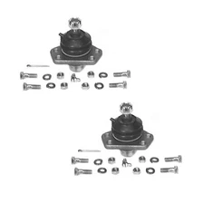 Pair Set 2 Front Upper Suspension Ball Joints Delphi For Toyota Van RWD 1987-989