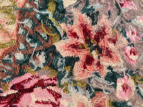Vintage French Style Aubusson Needle point Stunning Area Rug 3x5 ft Free Ship - Picture 12 of 12