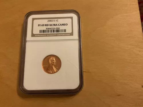 2001 S 1c Lincoln Memorial Cent  PF69 RD NGC Ultra Cameo