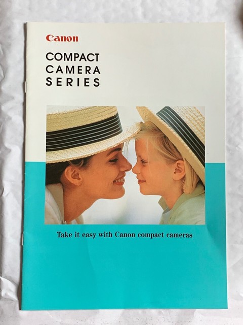 Canon Compact Camera Series 1994 Product Brochure MB7969 Canon Compact Camera Series 1994 Product Brochure MB7969