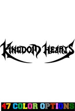 Vinyl Decal Truck Car Sticker Laptop - Kingdom Hearts Lettering Font