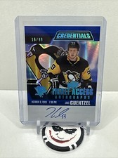 2019-20 Upper Deck Credentials Jake Guentzel Ticket Access Autograph # 16/99 🔥