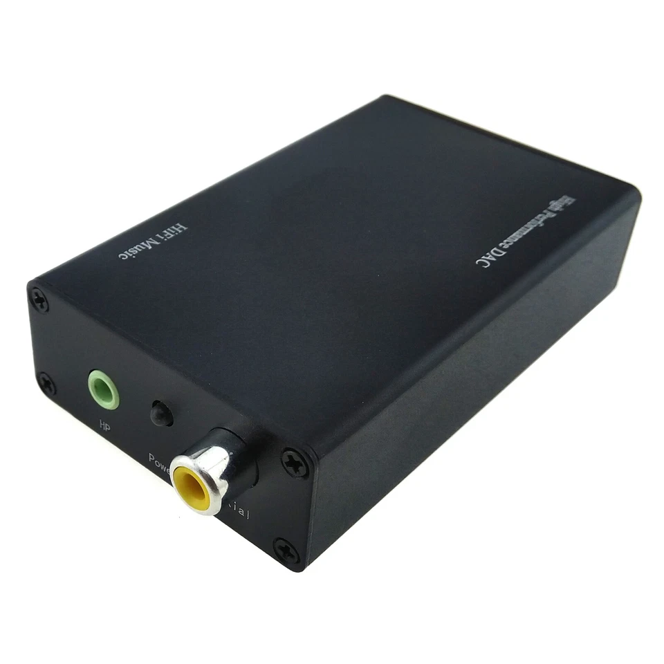 PC USB to Digital Audio Adapter Optical Converter 3.5mm 24bit 96KHz Windows Mac - Image 2 of 4