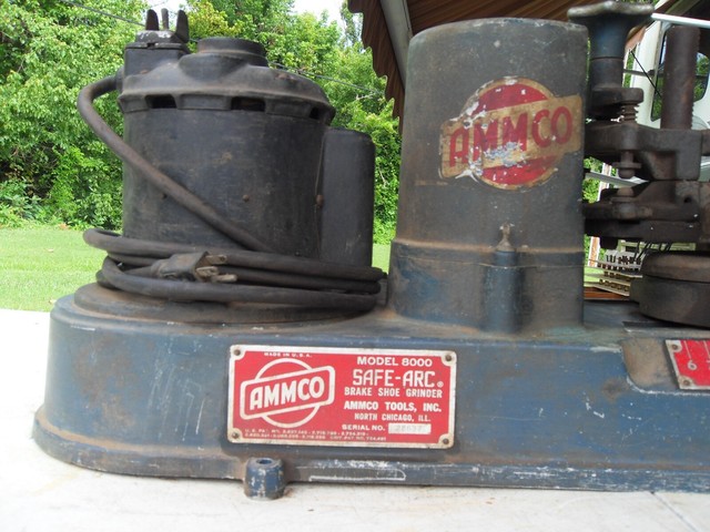 AMMCO 8000 Brake Drum Shoe Grinder Arcing Machine 110v for sale online ...