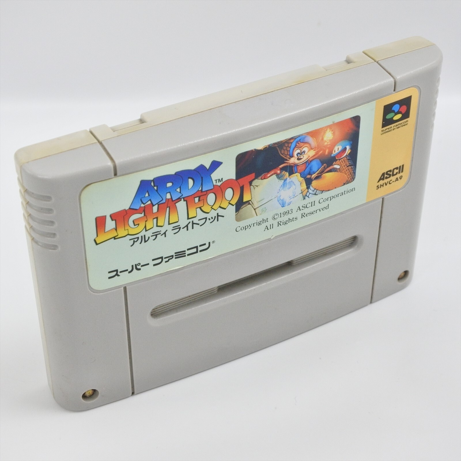 Super Famicom ARDY LIGHT FOOT Cartridge Only Nintendo 2165 sfc